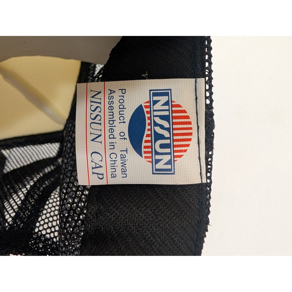 I Party‎ Like A Rockstar Trucker Hat Black White Novelty Snapback Cap - Picture 4 of 4